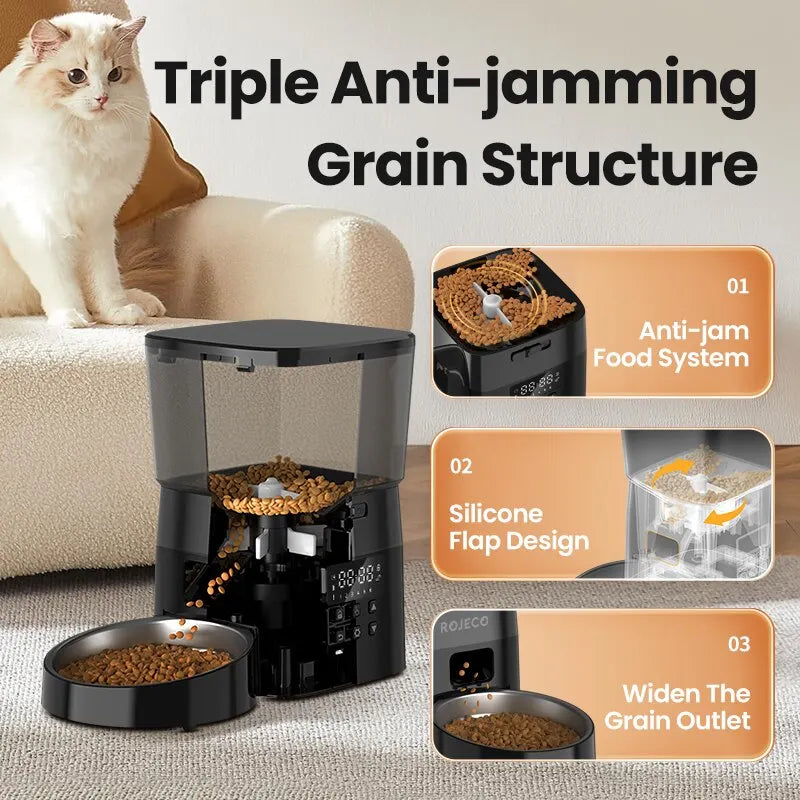 Smart Control Automatischer Futterspender für Katzen und Hunde